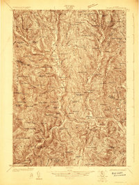 Randolph 1924 topographic map preview