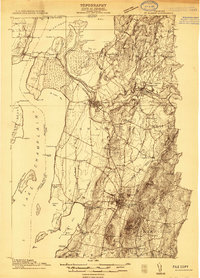 St. Albans 1914 topographic map thumbnail