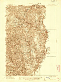Woodsville 1935 topographic map thumbnail