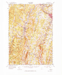Barre 1957 topographic map thumbnail