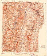 Barre 1924 topographic map thumbnail