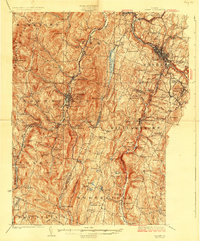 Barre 1924 topographic map thumbnail