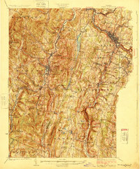 Barre 1924 topographic map thumbnail