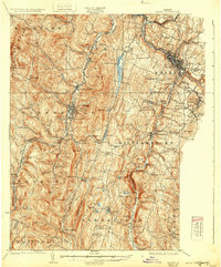 Barre 1924 topographic map preview