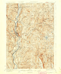 Bellows Falls 1930 topographic map thumbnail