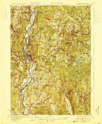 Bellows Falls 1930 topographic map thumbnail