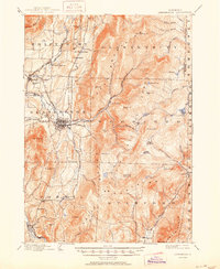 Bennington 1898 topographic map preview