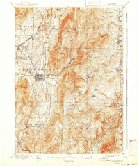 Bennington 1898 topographic map thumbnail