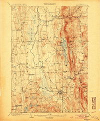 Brandon 1904 topographic map thumbnail