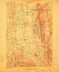 Brandon 1904 topographic map thumbnail