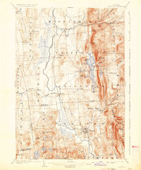 Brandon 1904 topographic map thumbnail