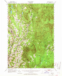 Burke topographic map thumbnail