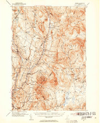 Burke 1951 topographic map thumbnail