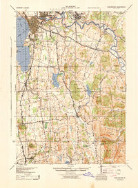 Burlington 1944 topographic map thumbnail
