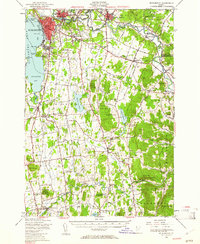 Burlington 1948 topographic map thumbnail