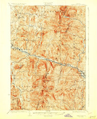 Camels Hump 1924 topographic map thumbnail