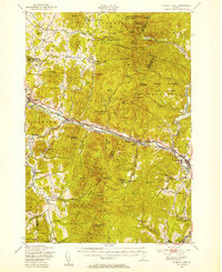 Camels Hump 1948 topographic map thumbnail