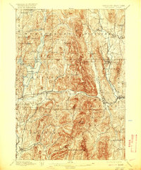 Castleton 1897 topographic map thumbnail