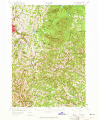 East Barre 1957 topographic map thumbnail