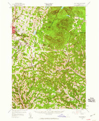 East Barre 1957 topographic map thumbnail