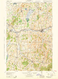 Enosburg Falls 1944 topographic map thumbnail