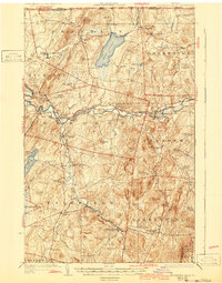 Enosburg Falls 1924 topographic map thumbnail