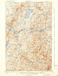 Enosburg Falls 1924 topographic map thumbnail