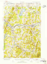 Enosburg Falls 1953 topographic map thumbnail