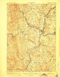 Hanover 1908 topographic map thumbnail