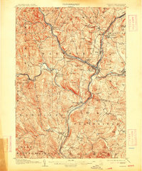 Hanover 1908 topographic map thumbnail