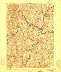 Hanover 1908 topographic map thumbnail