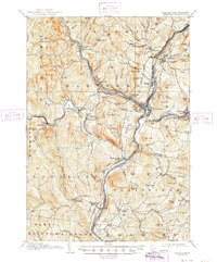 Hanover 1908 topographic map thumbnail