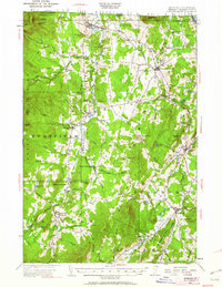 Irasburg 1953 topographic map thumbnail