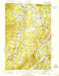 Irasburg 1953 topographic map thumbnail