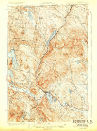 Island Pond 1926 topographic map thumbnail