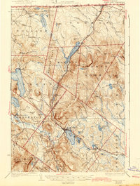 Island Pond 1926 topographic map thumbnail
