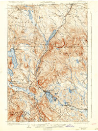 Island Pond 1926 topographic map thumbnail