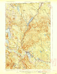 Island Pond 1926 topographic map thumbnail