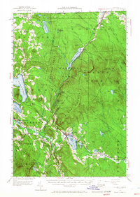 Island Pond 1953 topographic map thumbnail