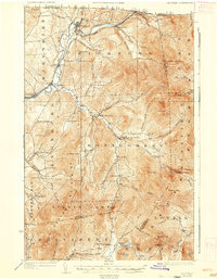 Jay Peak 1925 topographic map thumbnail