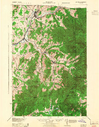 Jay Peak 1943 topographic map thumbnail