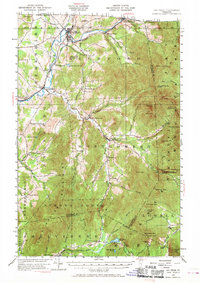 Jay Peak 1953 topographic map thumbnail