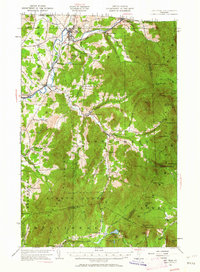 Jay Peak 1953 topographic map thumbnail