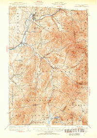 Jay Peak 1953 topographic map thumbnail
