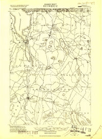 Lake Memphremagog 1919 topographic map thumbnail
