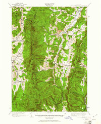 Lincoln Mountain 1919 topographic map thumbnail