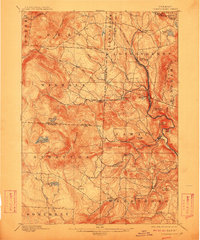 Londonderry 1899 topographic map thumbnail