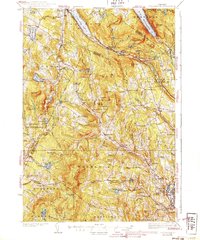 Lyndonville 1939 topographic map thumbnail