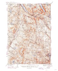 Lyndonville 1939 topographic map thumbnail