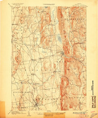 Middlebury 1905 topographic map thumbnail